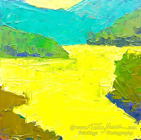Chartreuse Lake 6x6