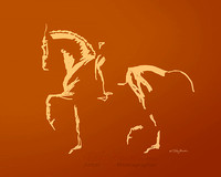 Art Prints: Horses Sketches and Fantasy