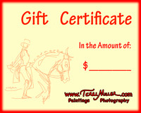 Gift Certificate Amount